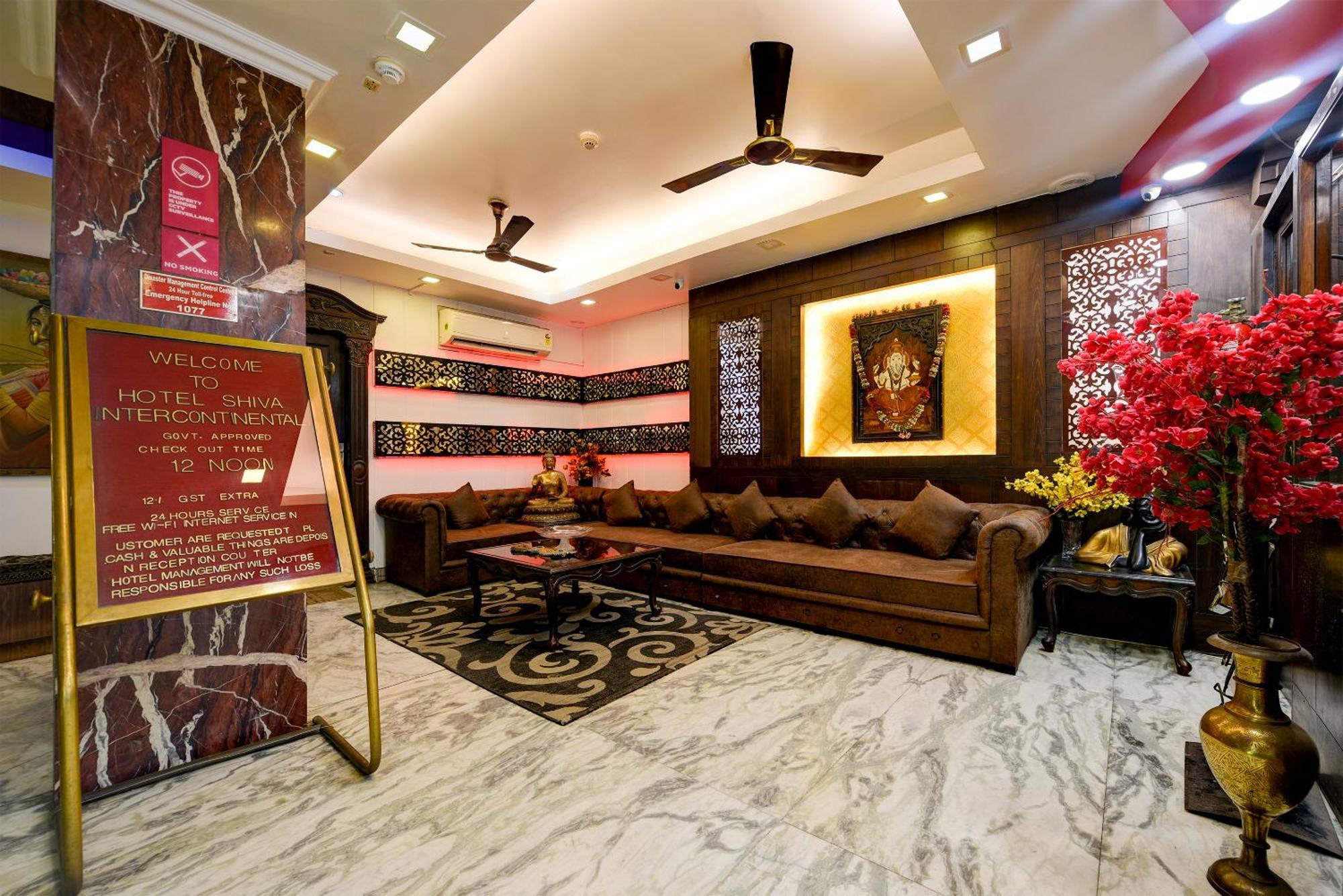 Hotel Shiva Intercontinental - New Delhi Railway Station - Paharganj Nova Deli Exterior foto