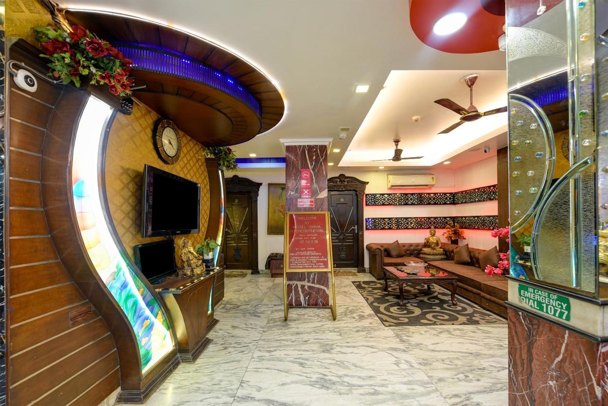 Hotel Shiva Intercontinental - New Delhi Railway Station - Paharganj Nova Deli Exterior foto